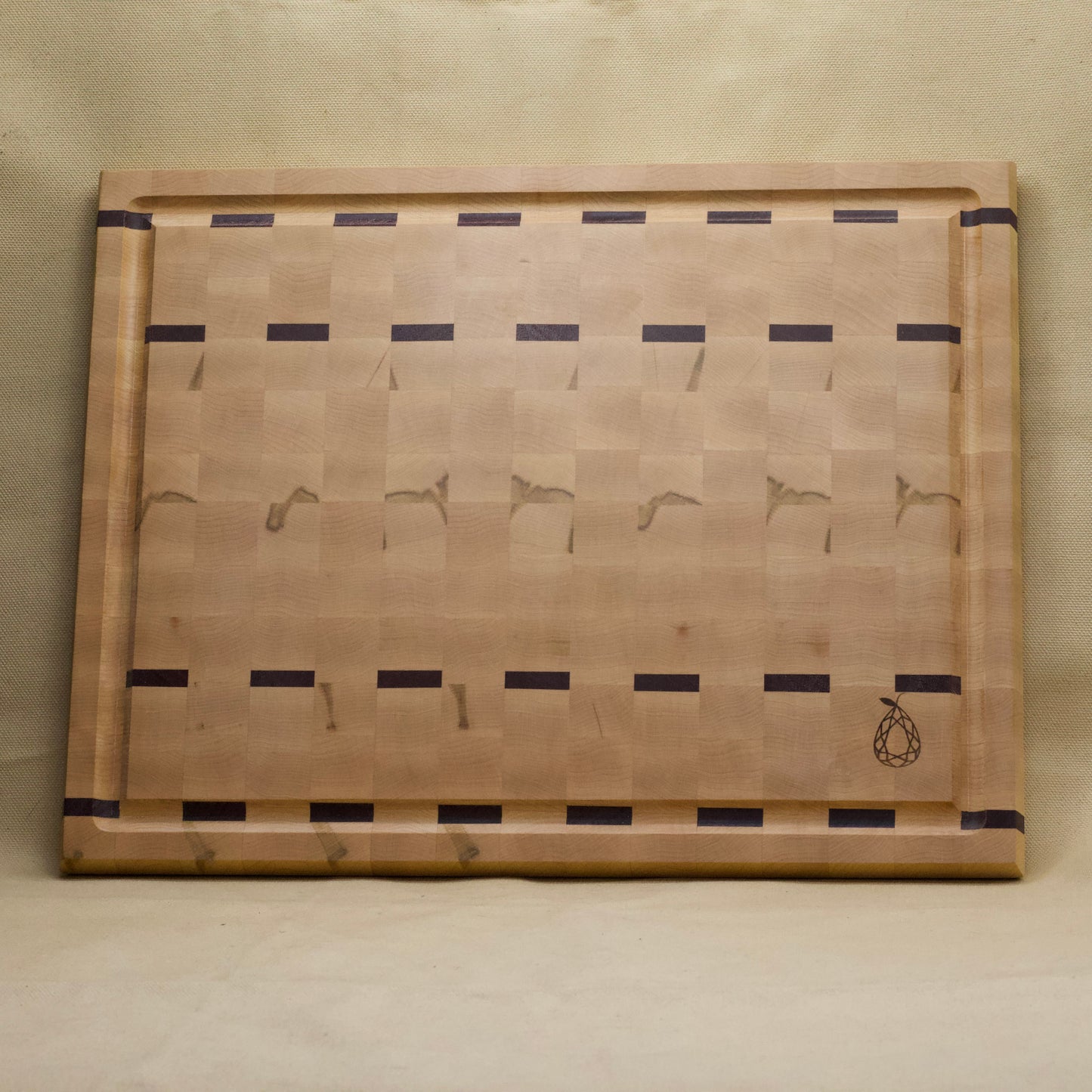 Maple Dashes Cutting Board by Ruby Pear Woodworks