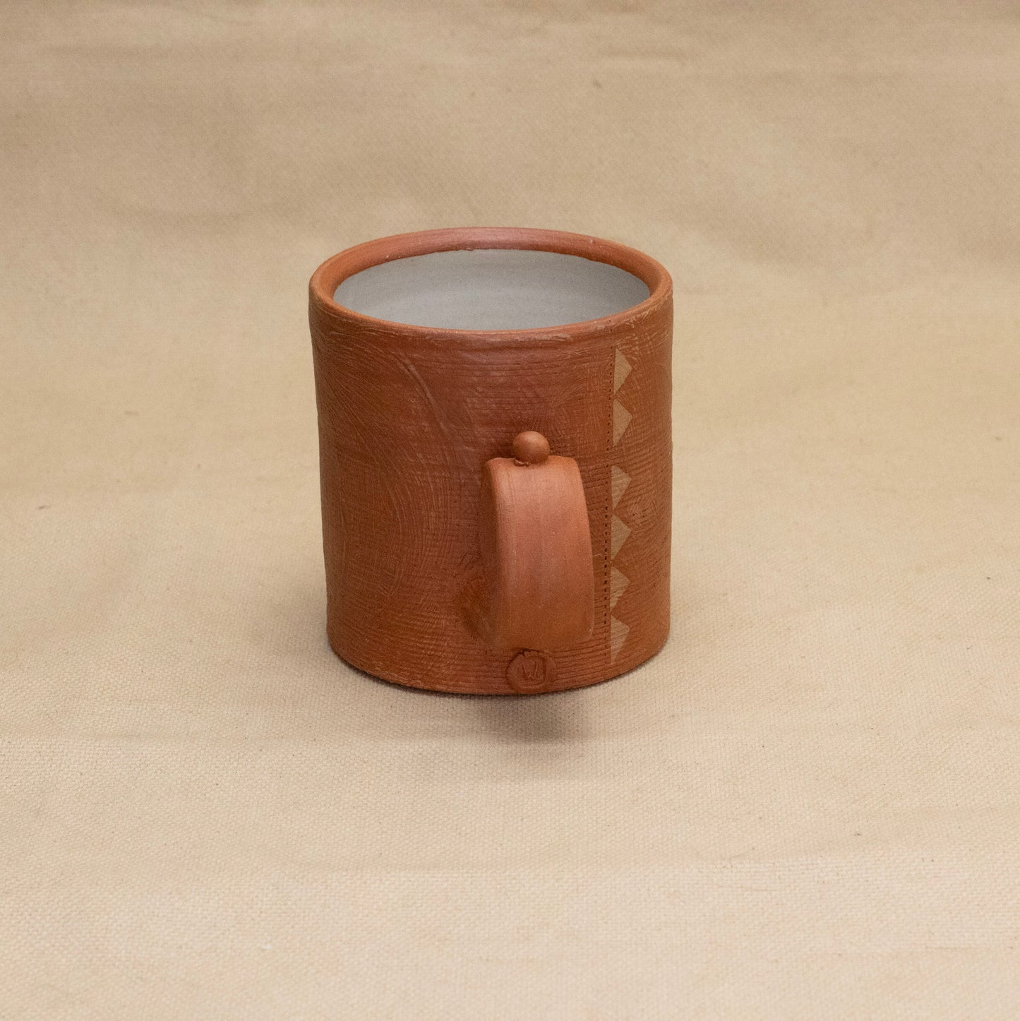 Mug (Red/Orange #1) by Functional Heirlooms