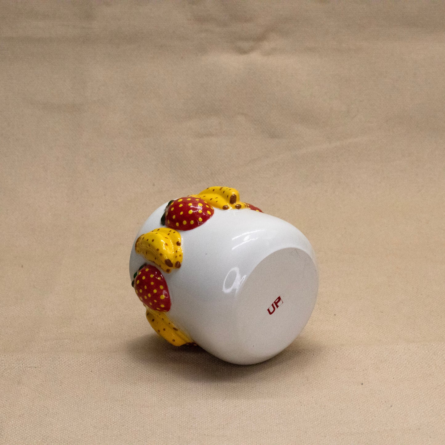 Strawberry Banana Tumbler by Unpopular Pottery