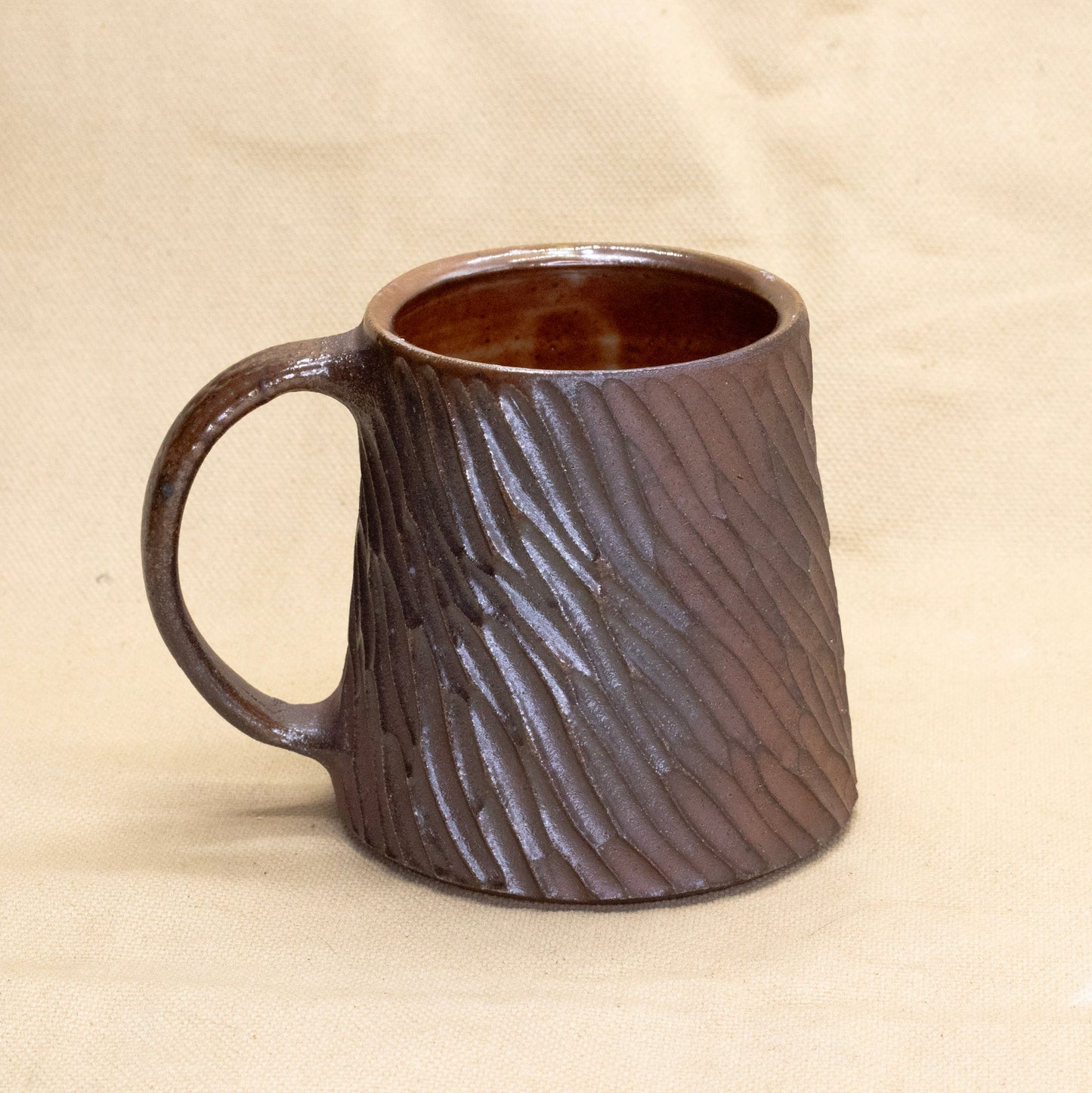 Soda-Fired Mug: Cordovan Boots by Jennifer Nerad
