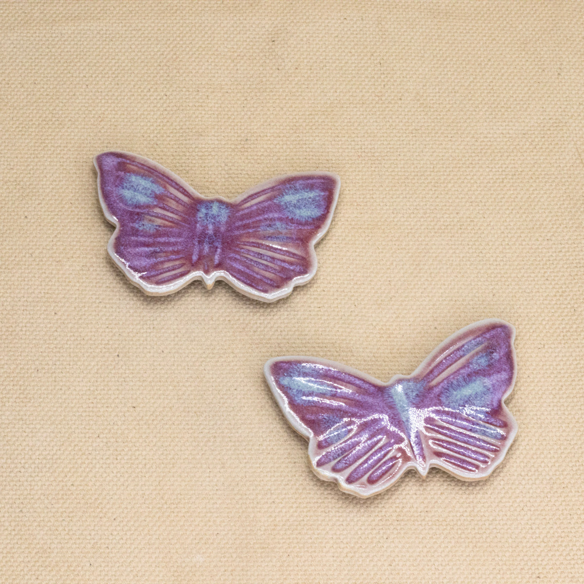 Butterfly Magnet (Blurple) by Jennifer Nerad