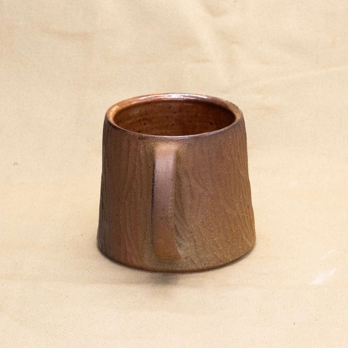 Soda-Fired Mug: Russet by Jennifer Nerad