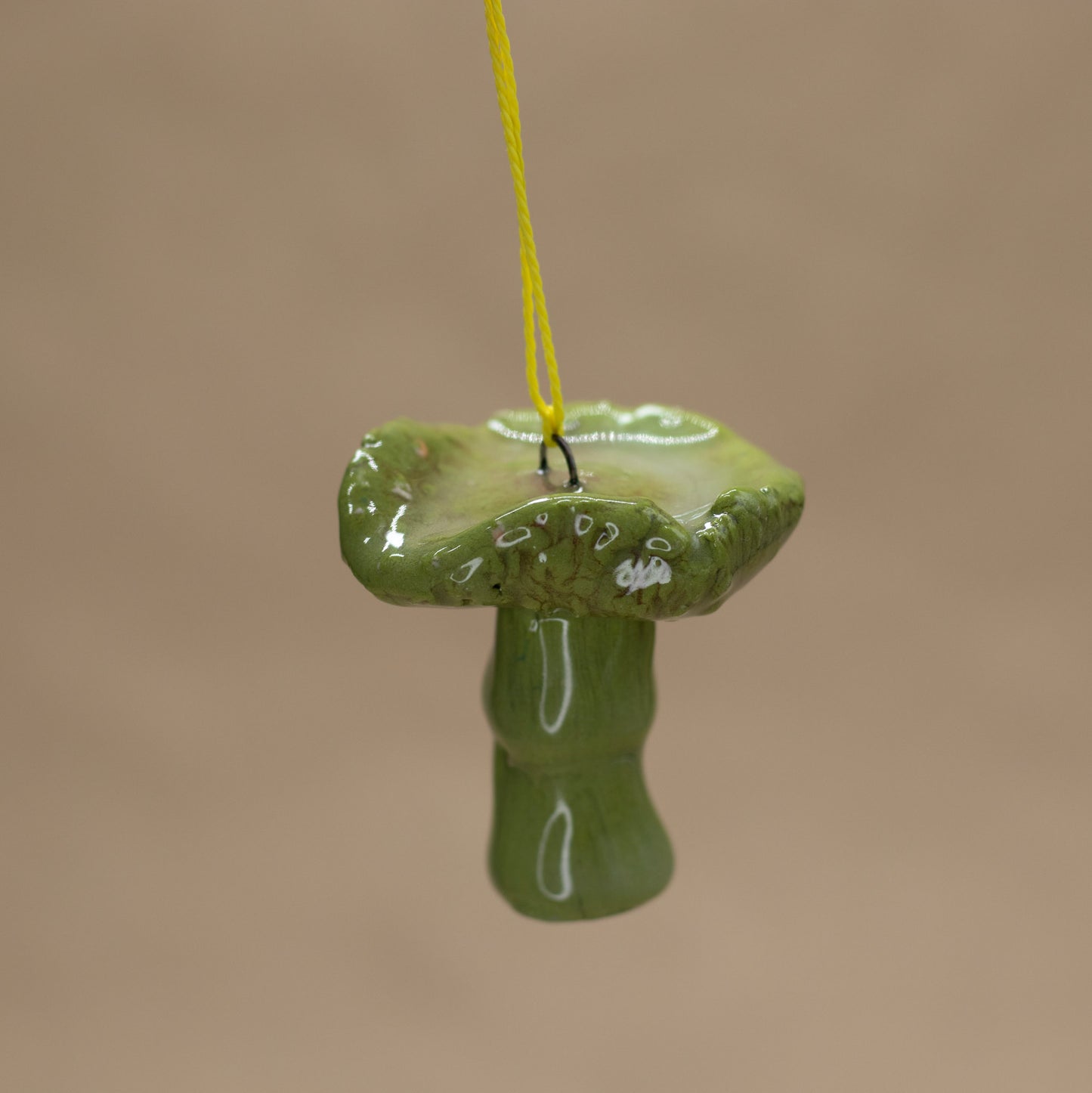 Mushroom Ornaments by KOLOS Ceramics