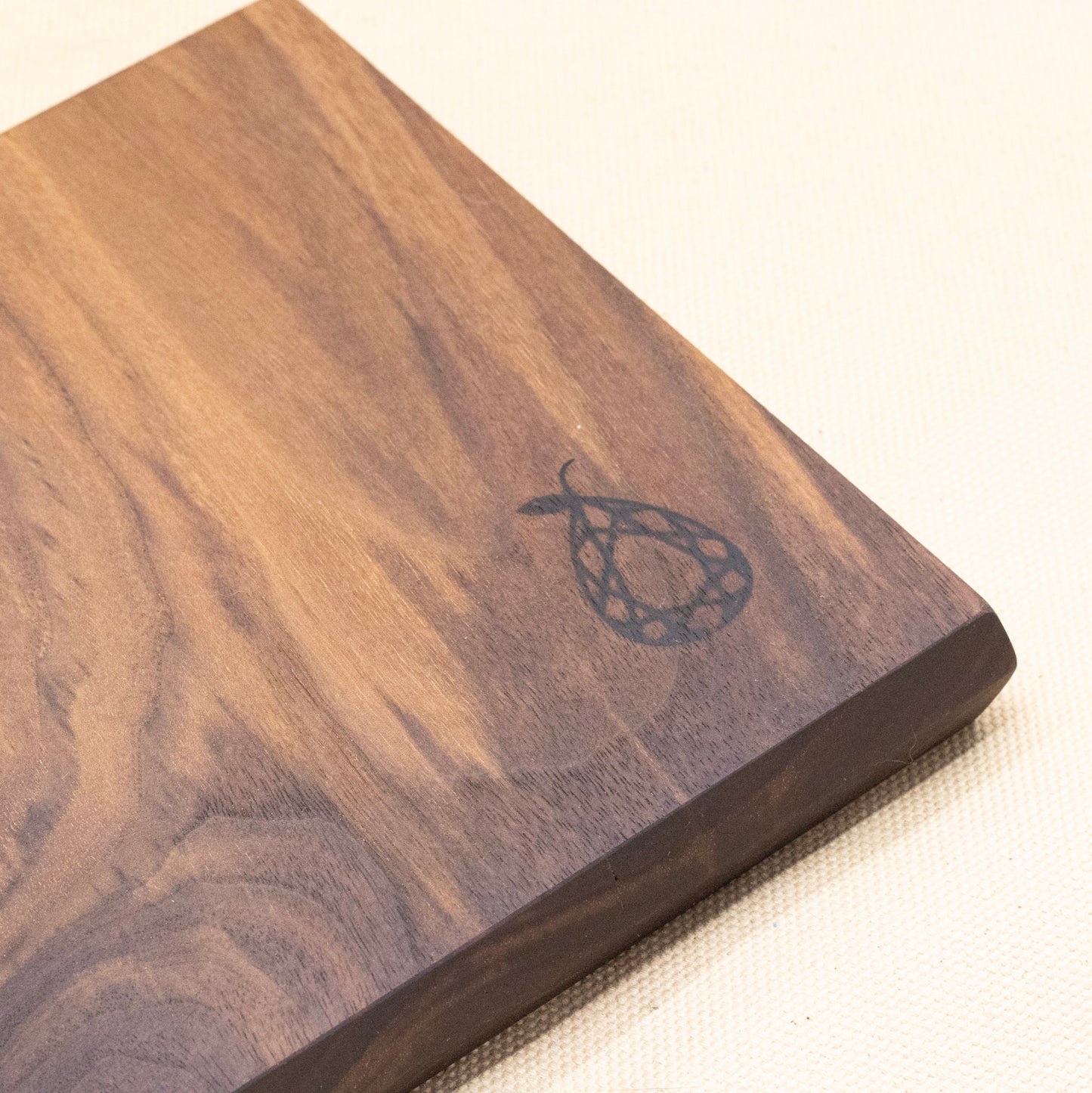 Walnut Cheese Board (8.5" x 7") by Ruby Pear Woodworks