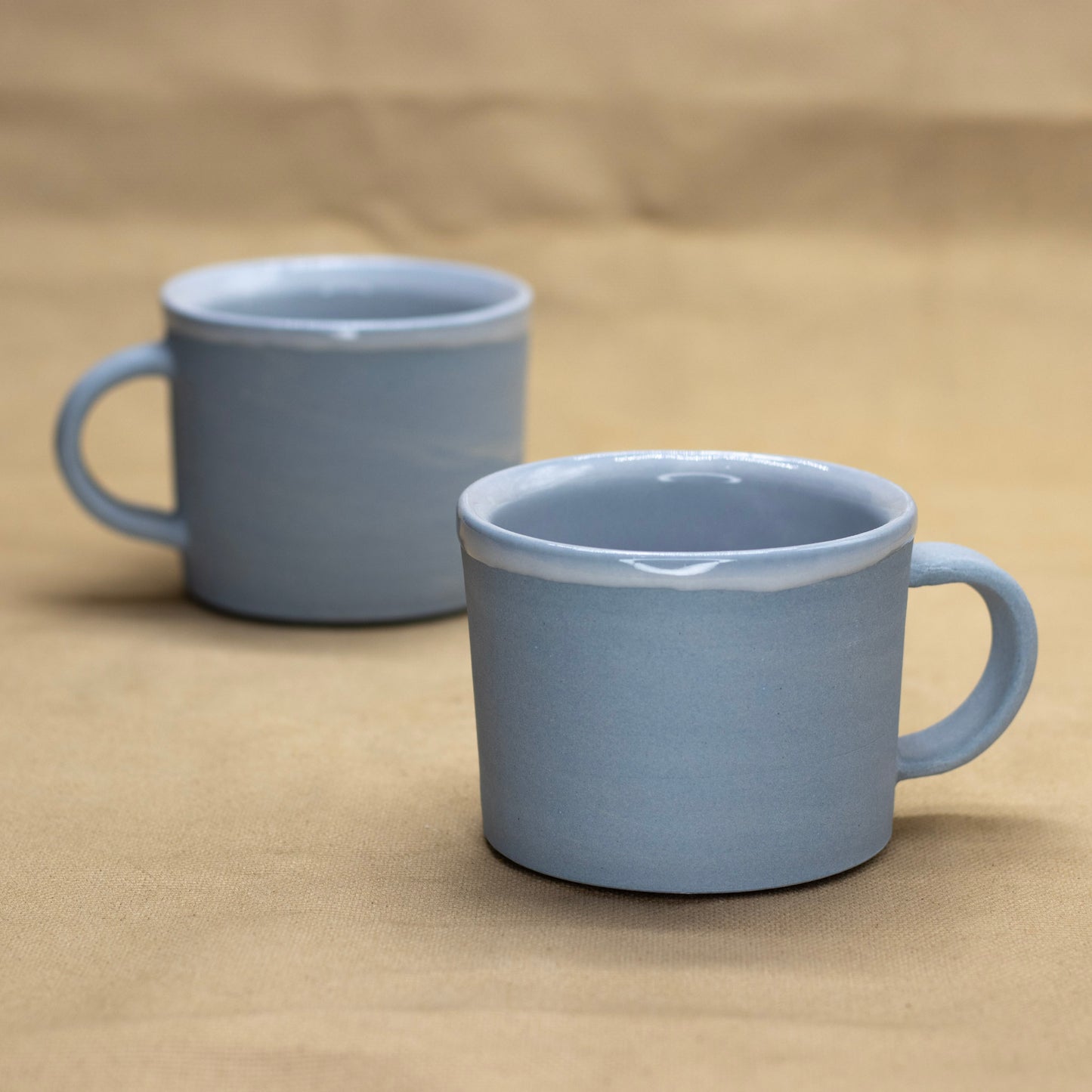 Baby Blue Mugs by Alex Staheli