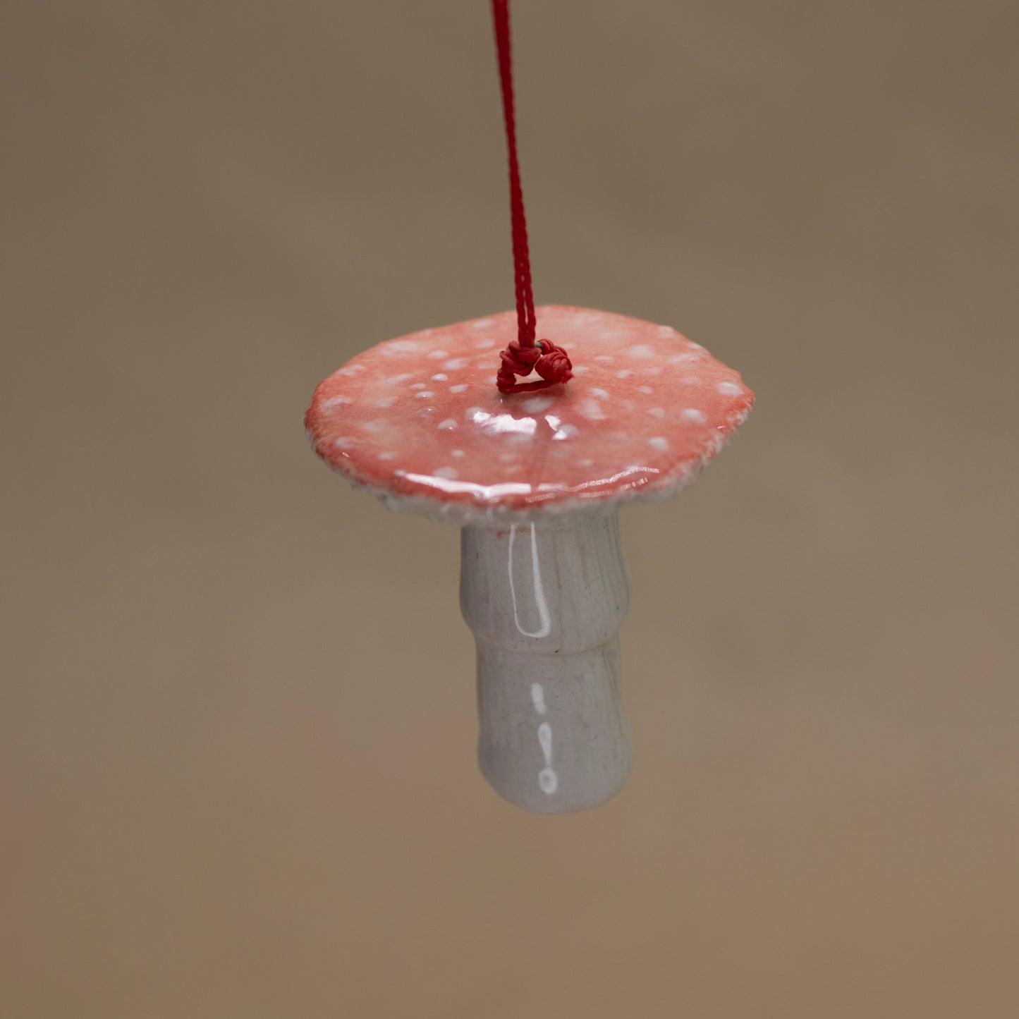 Mushroom Ornaments by KOLOS Ceramics