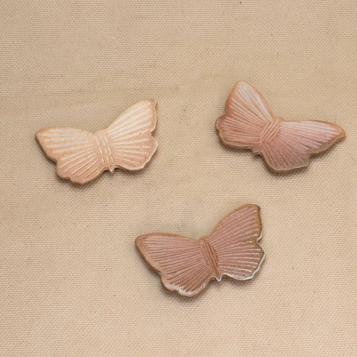 Butterfly Magnet (Unglazed) by Jennifer Nerad