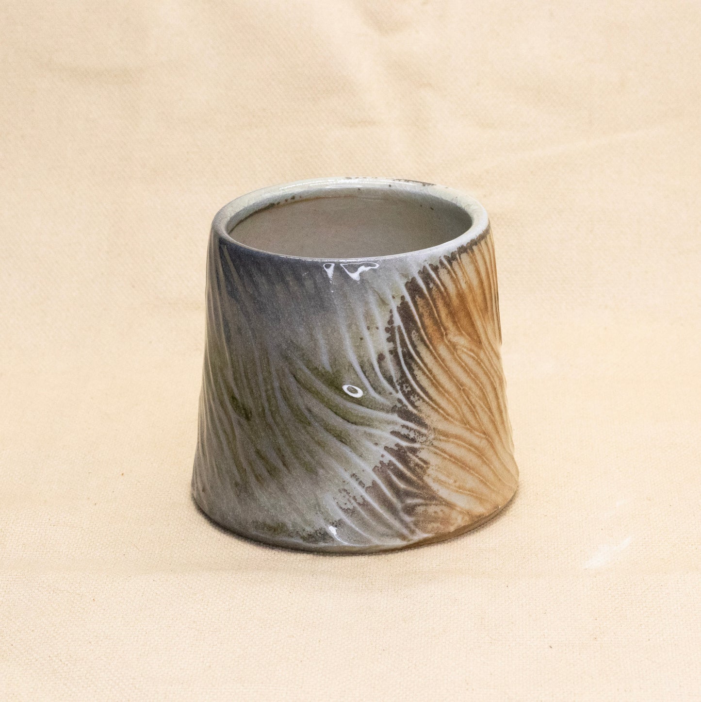 Soda-Fired Mug: Stormy Skies by Jennifer Nerad