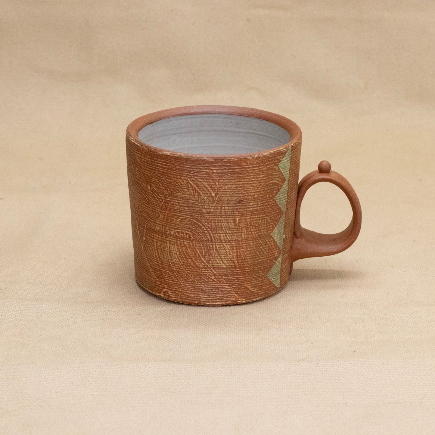Mug (Red/Green #2) by Functional Heirlooms