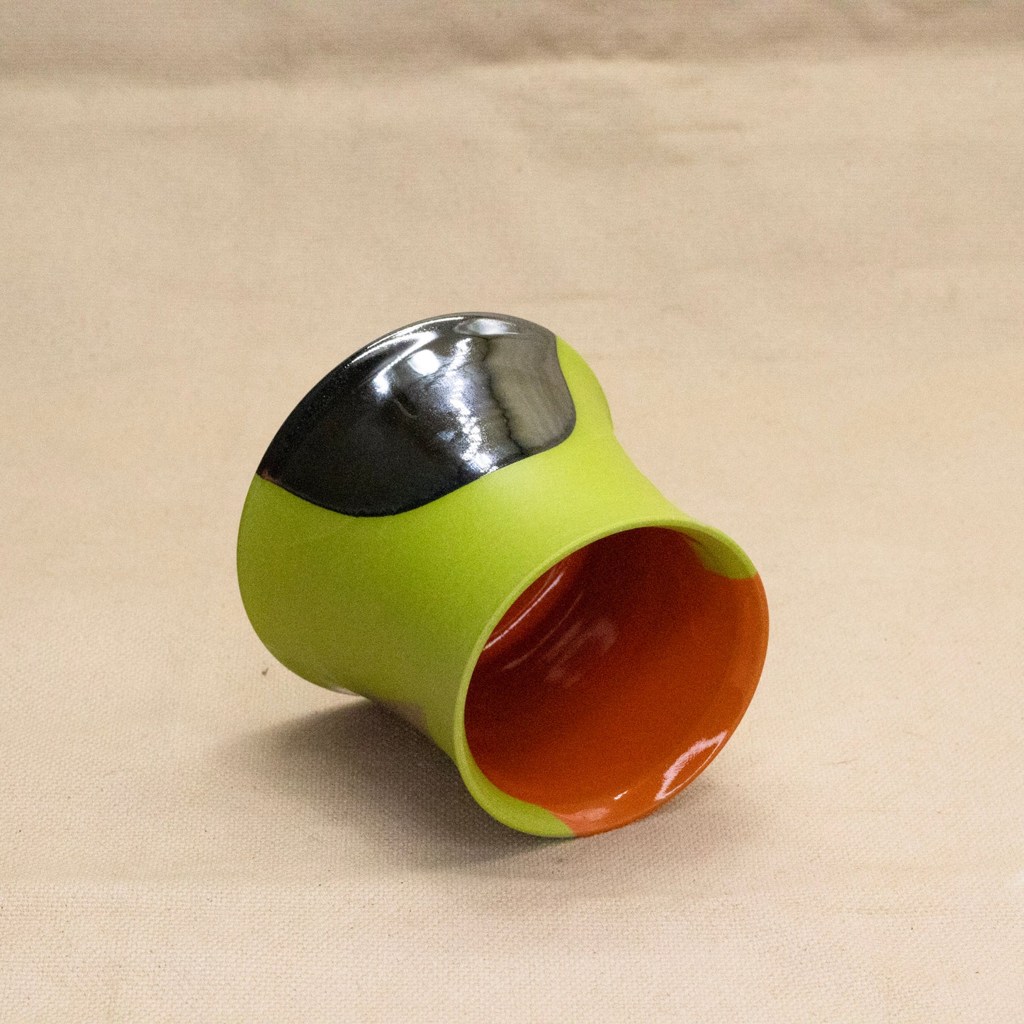 Green Shapes Cup by Totally Shapes