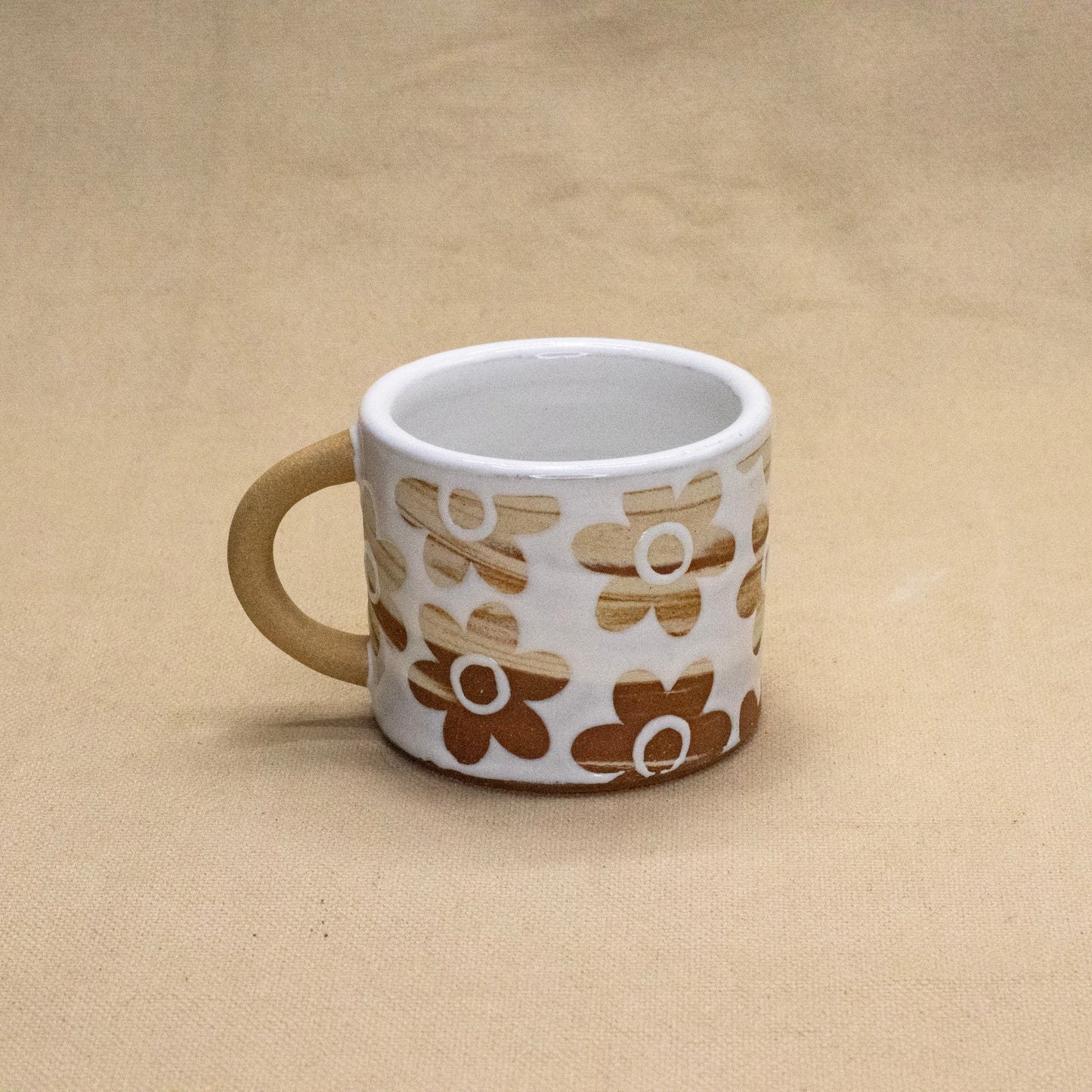 Flower Mug (8 oz #1) by Full Spectrum Ceramics