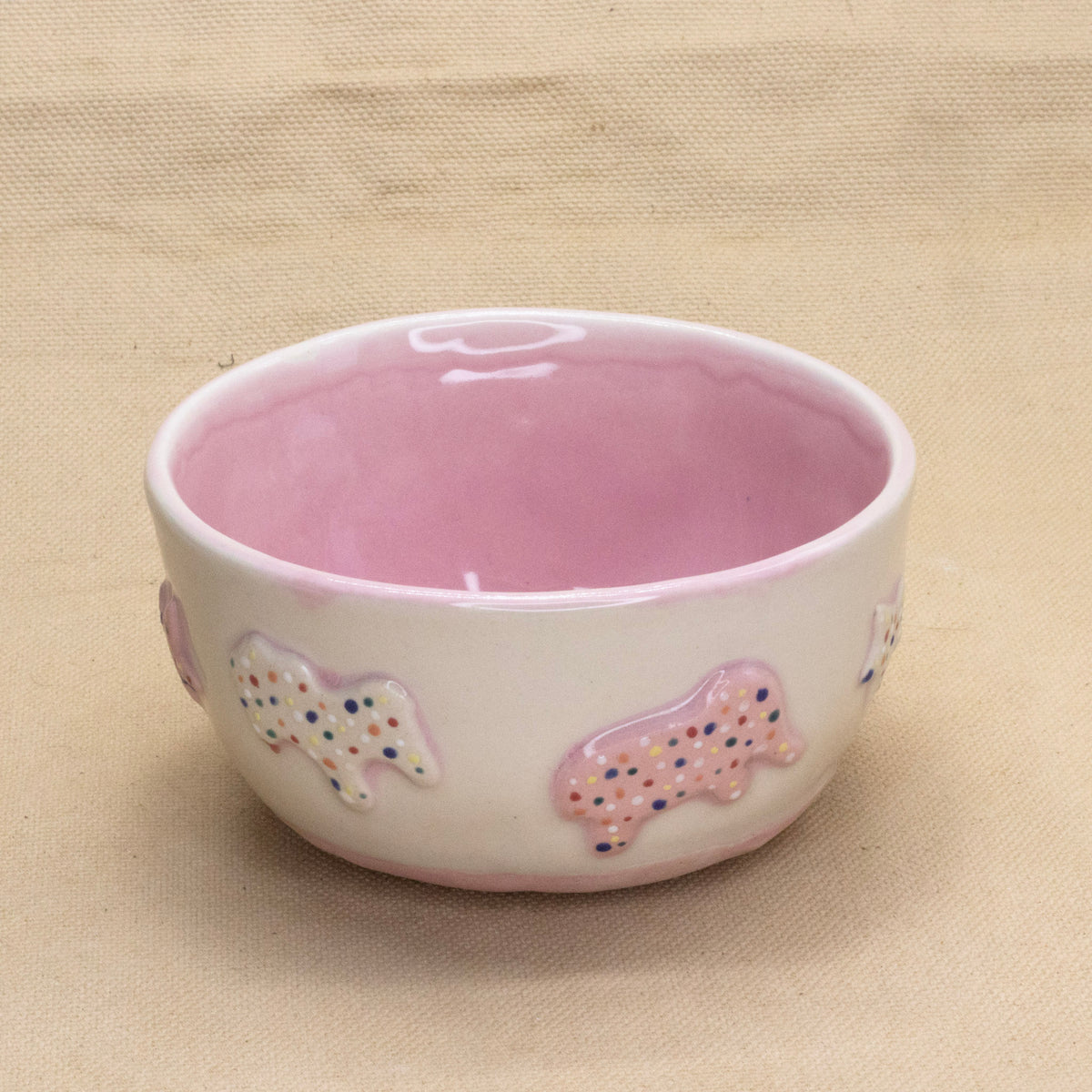 Circus Animal Bowl by Amber Frances