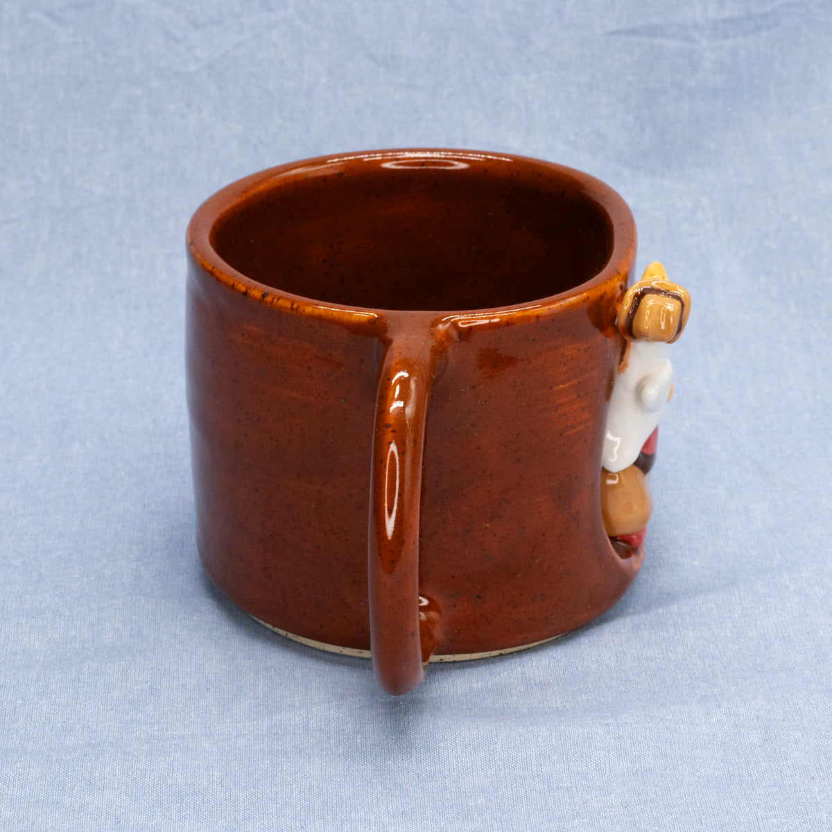 Bull Ridin' Duck Mug by Capy Clay Ceramics