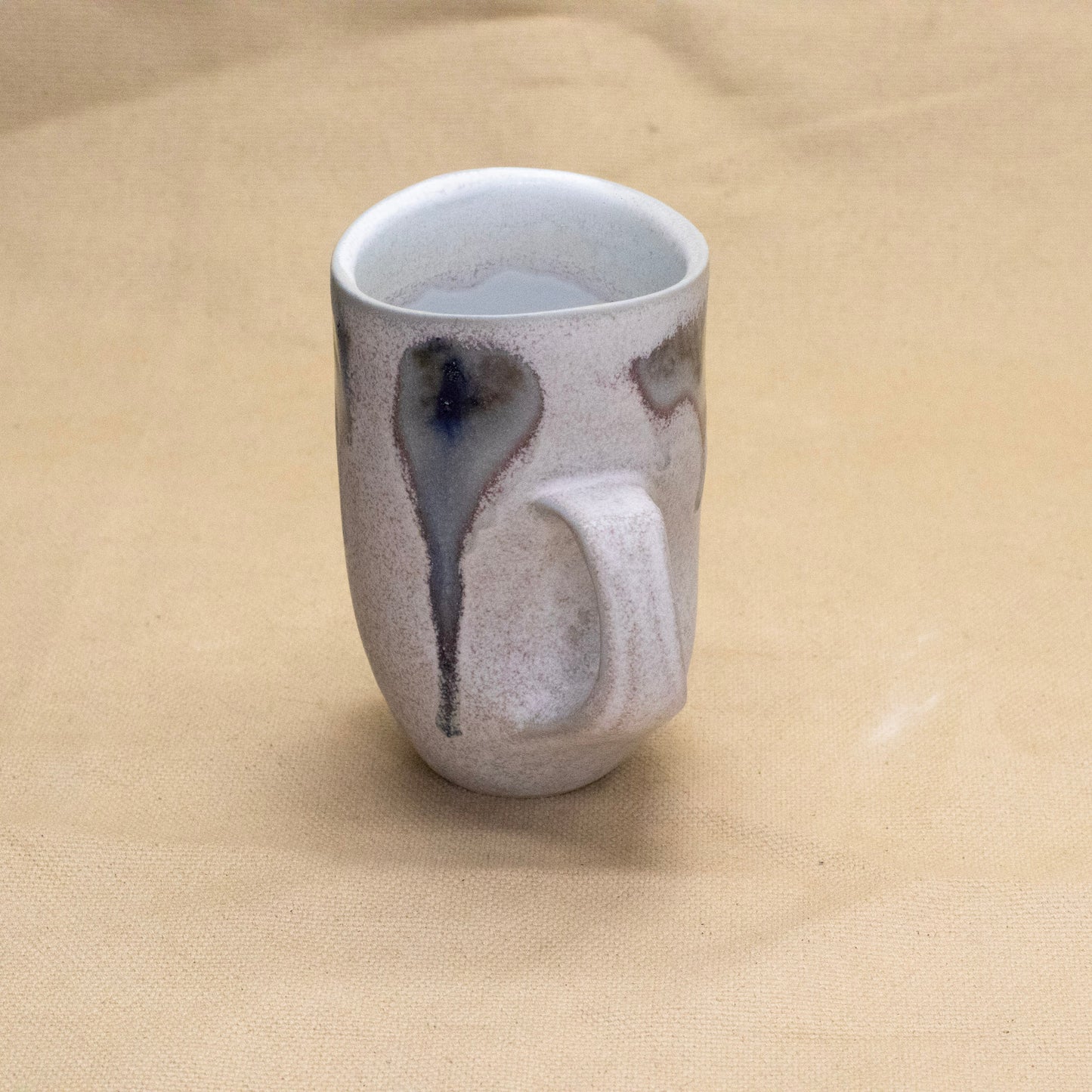 Drippy Altered Mug #4 by Liz Mazurek