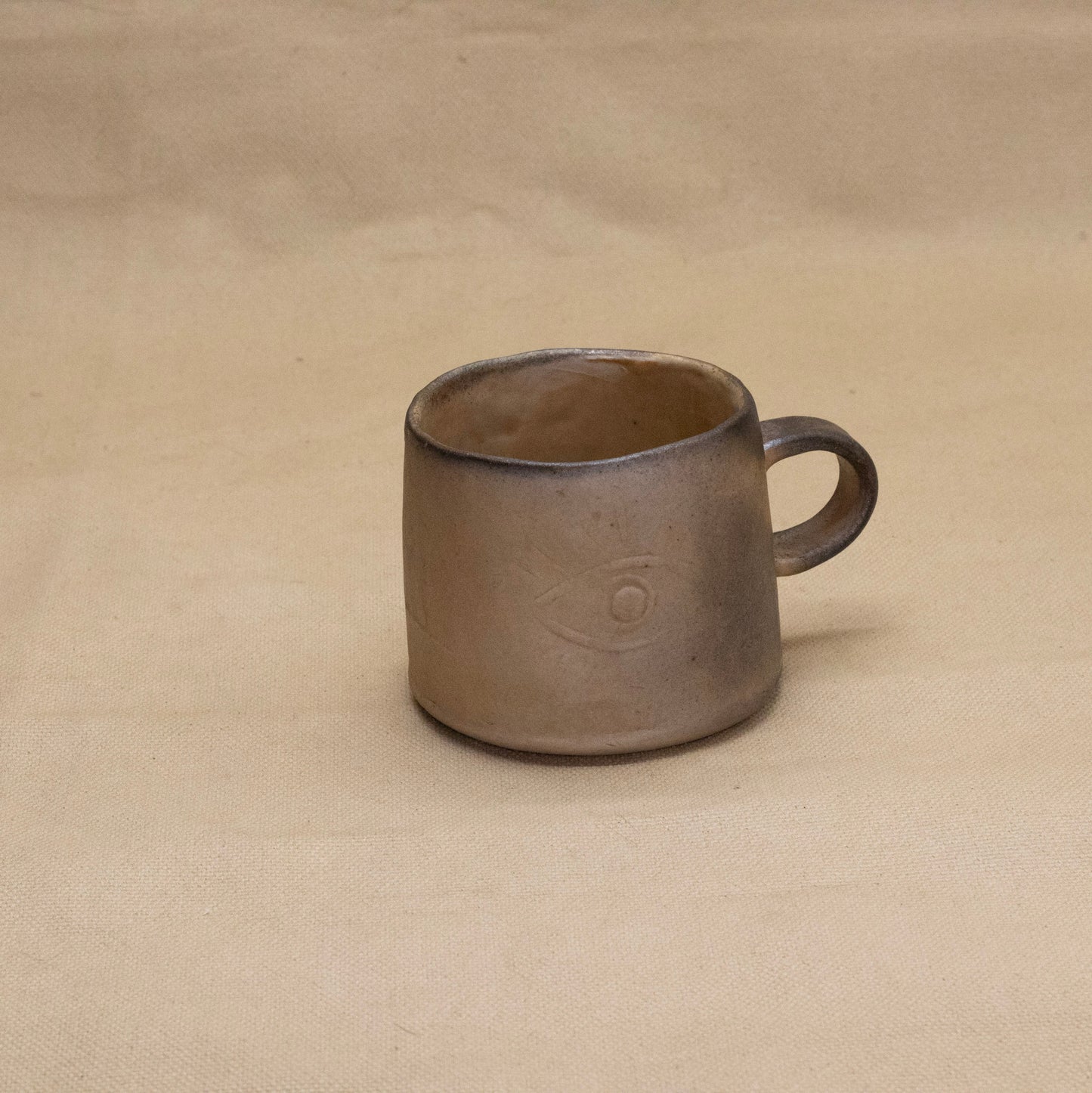 Wood Fired Mug #2 by Laura Skiles Bundy