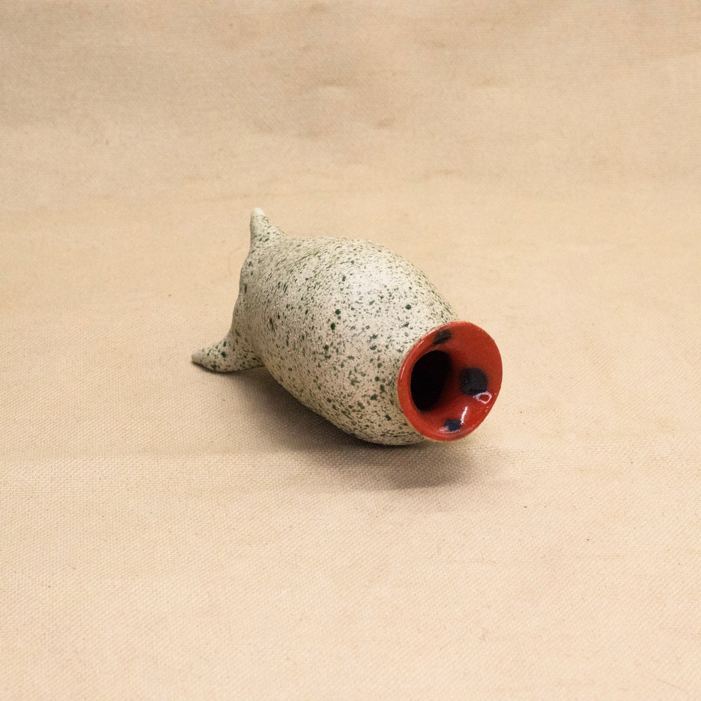Shy Lady Bug Vase by Ash Chen