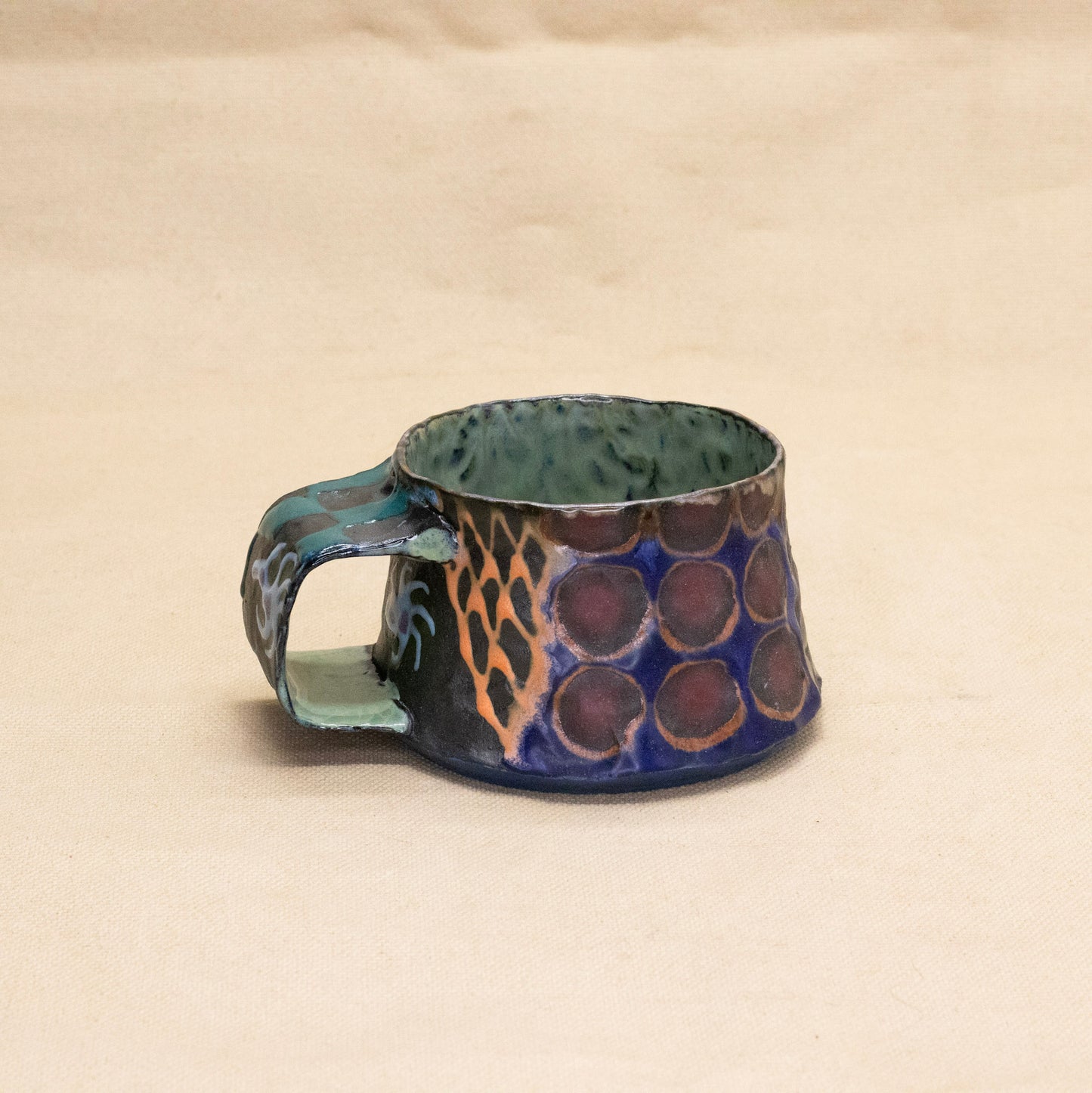 Black Porcelain Otherworldly Mug by Deposit Unknown