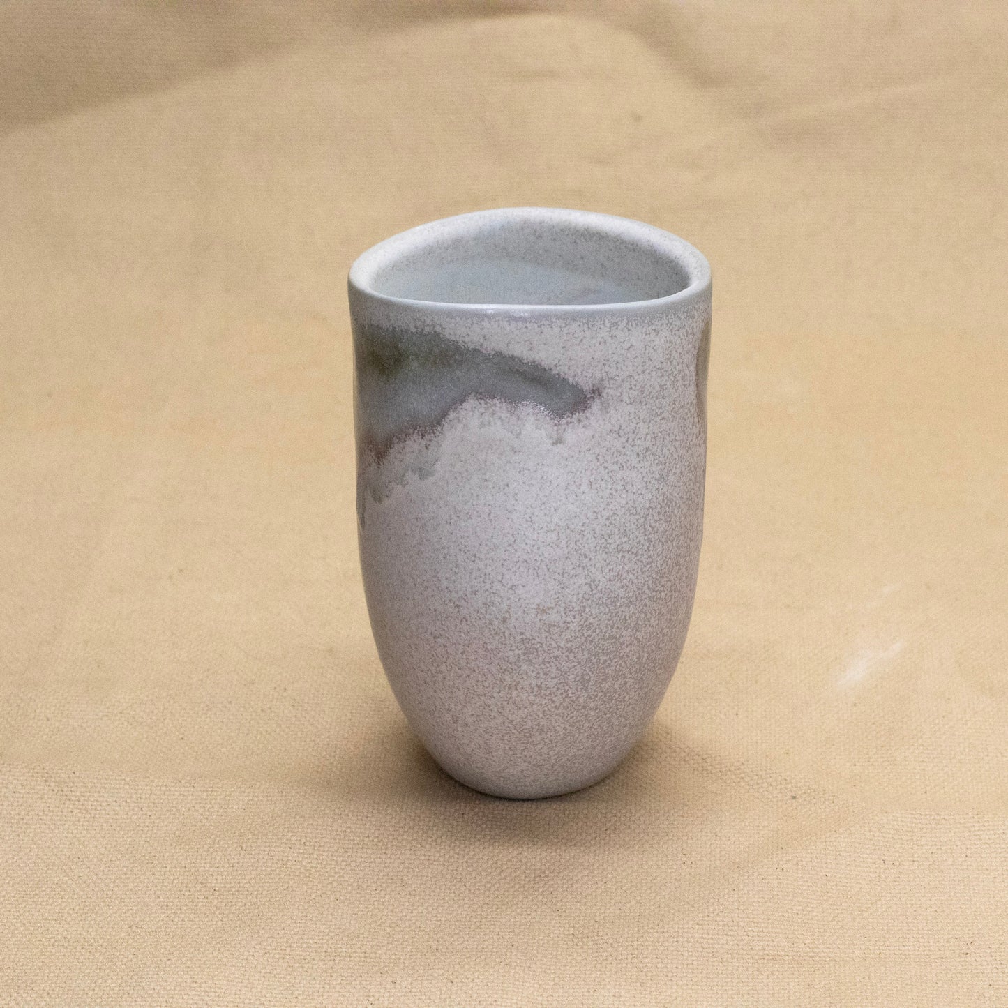 Drippy Altered Mug #4 by Liz Mazurek