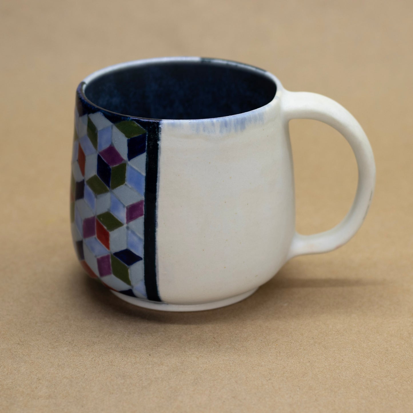 Tumbling Blocks Mug