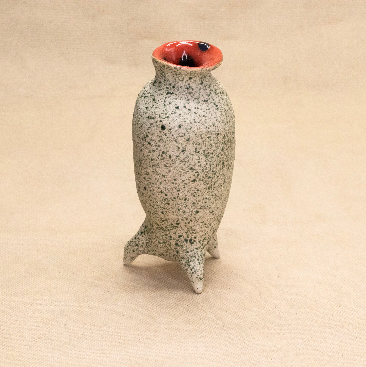 Shy Lady Bug Vase by Ash Chen