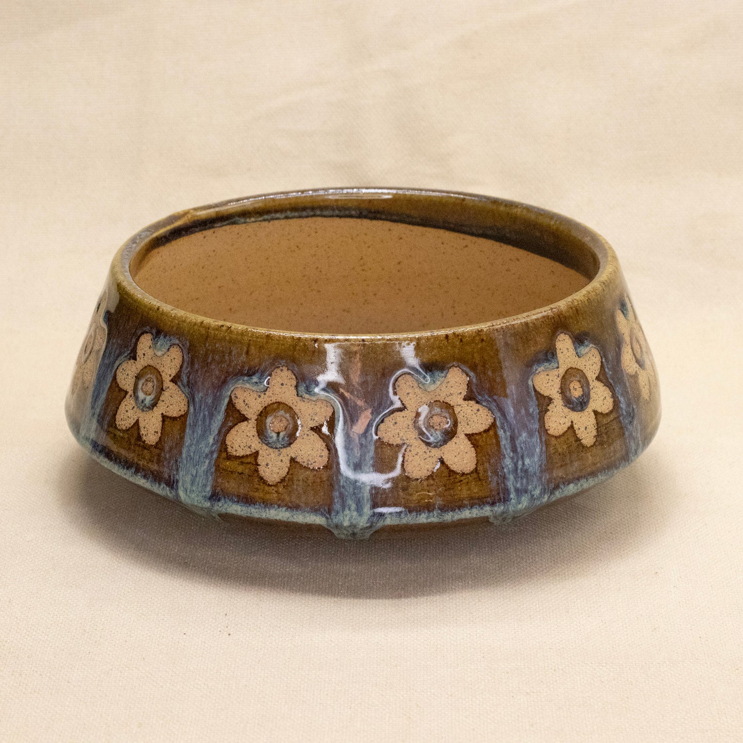 Flower Succulent Planter #2 by Full Spectrum Ceramics