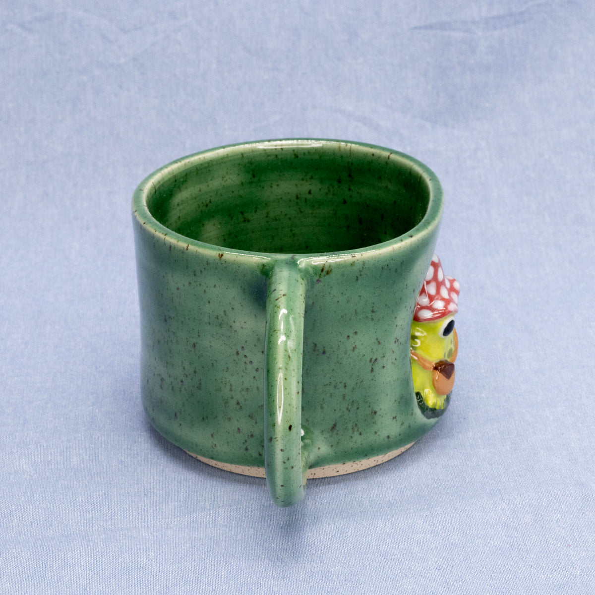 Foraging Frog Mug by Capy Clay Ceramics