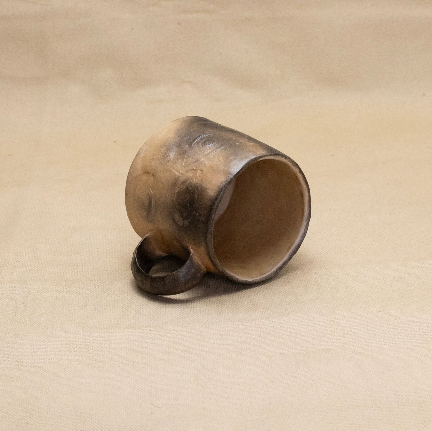Wood Fired Mug #1 by Laura Skiles Bundy