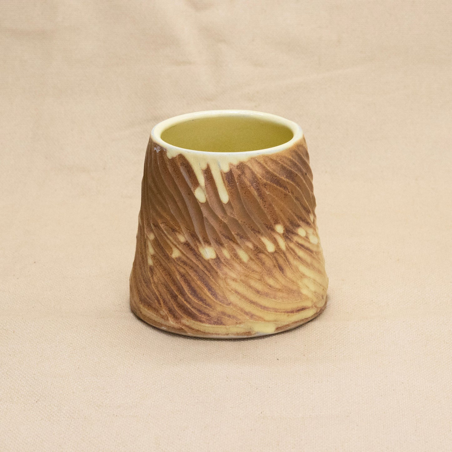 Soda-Fired Mug: Banana Crème Pie by Jennifer Nerad