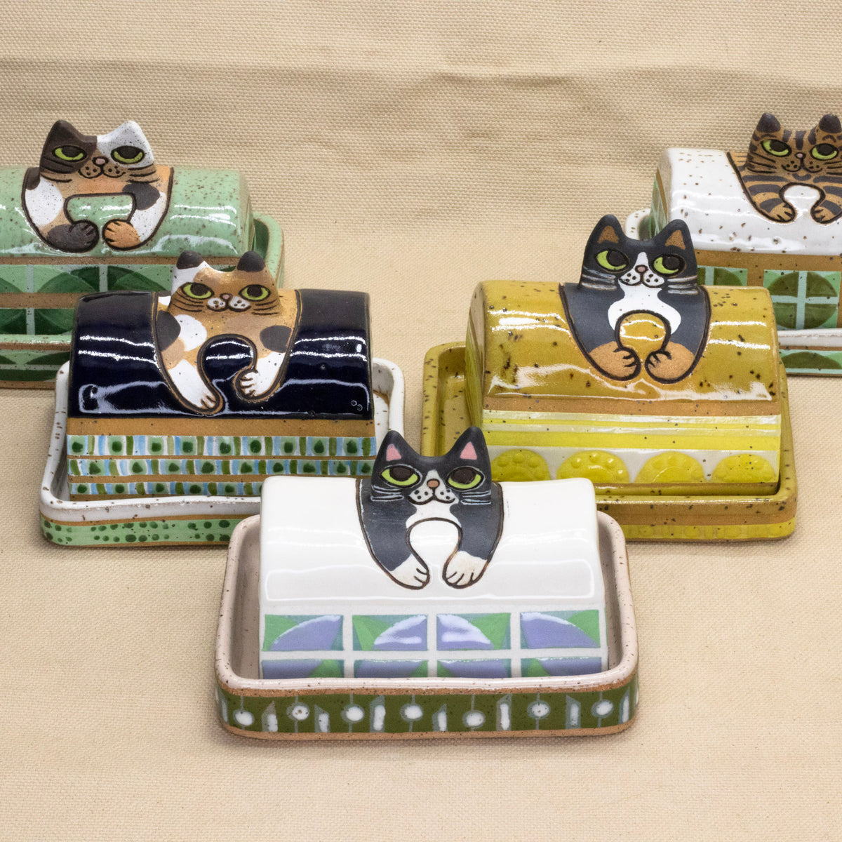 Butter Dishes by Yuka Nakano