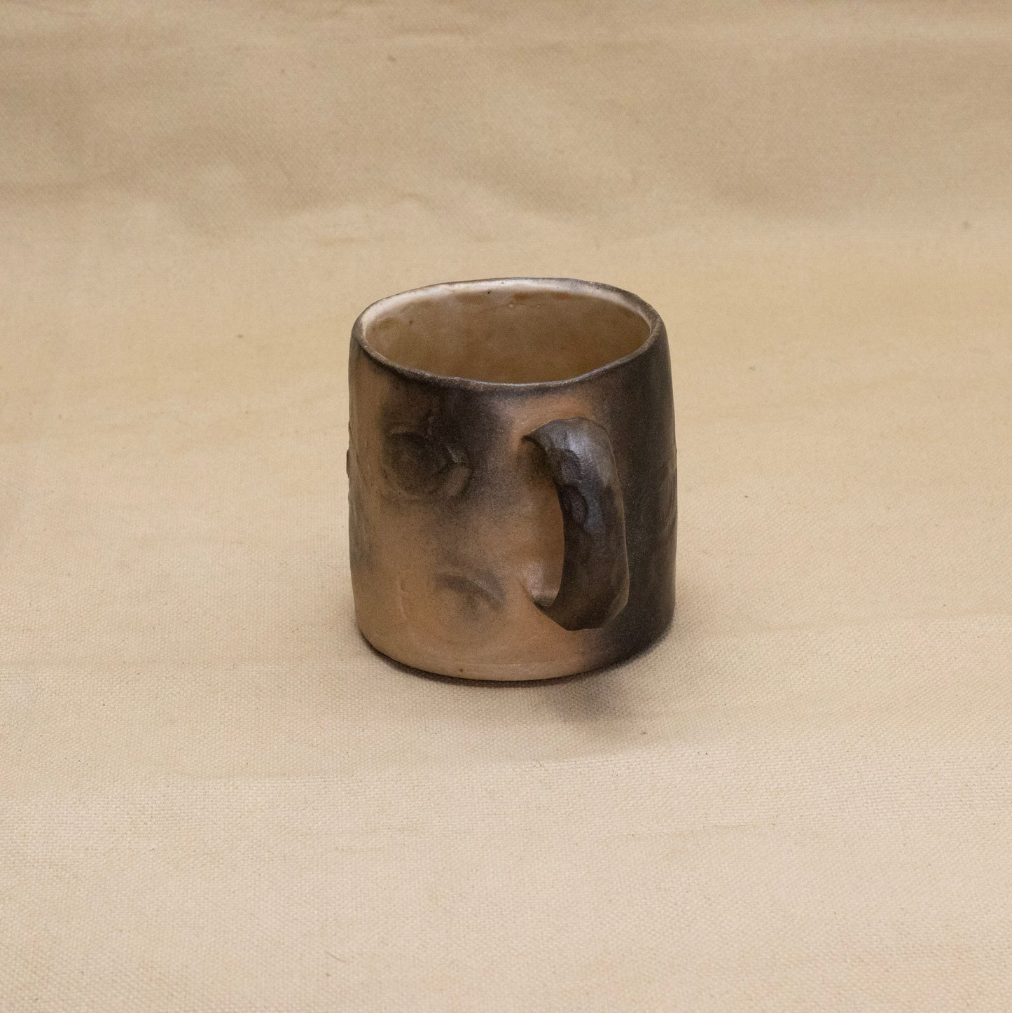 Wood Fired Mug #1 by Laura Skiles Bundy
