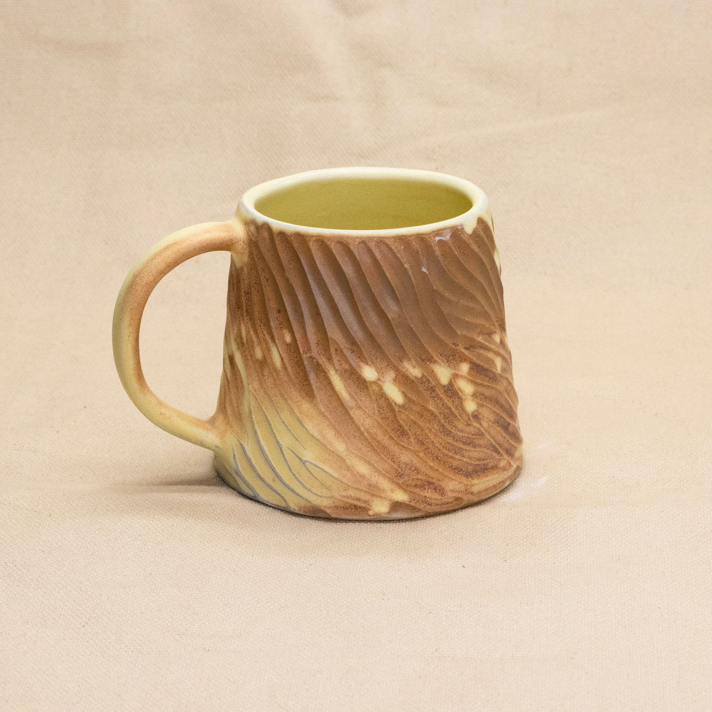 Soda-Fired Mug: Banana Crème Pie by Jennifer Nerad