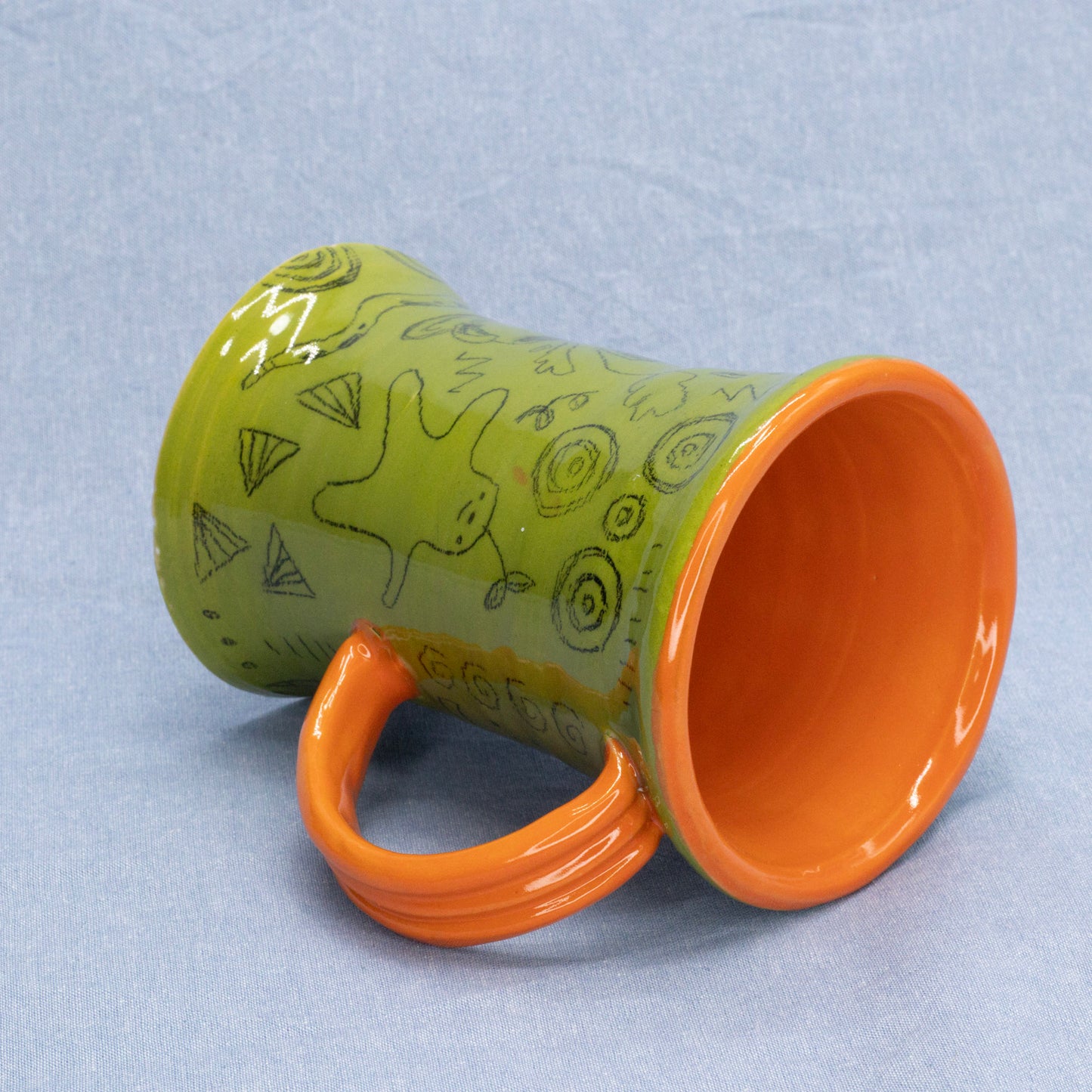 Doodle Mug #2 by Sardiniac Clay