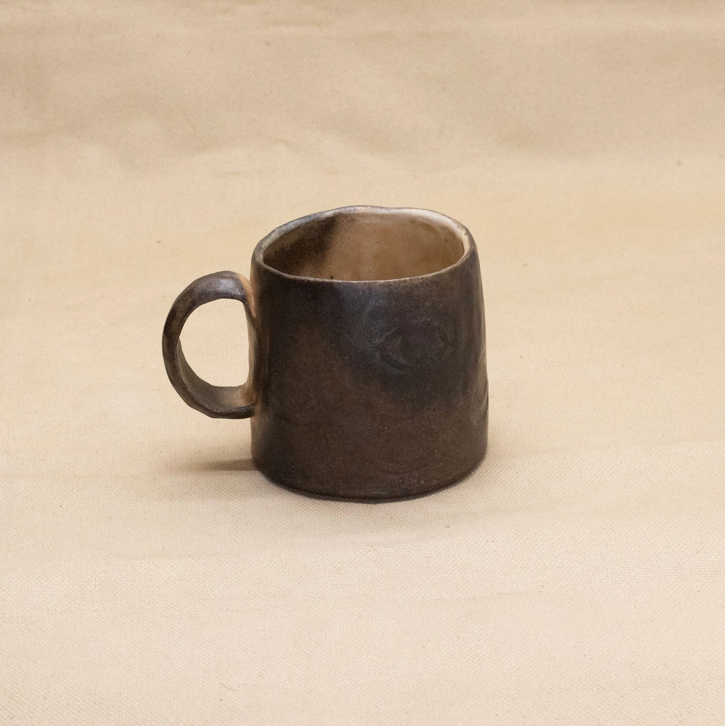 Wood Fired Mug #1 by Laura Skiles Bundy