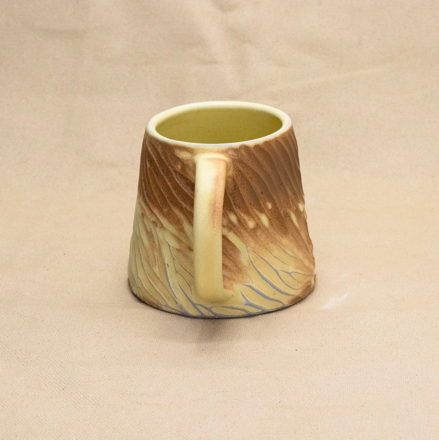 Soda-Fired Mug: Banana Crème Pie by Jennifer Nerad