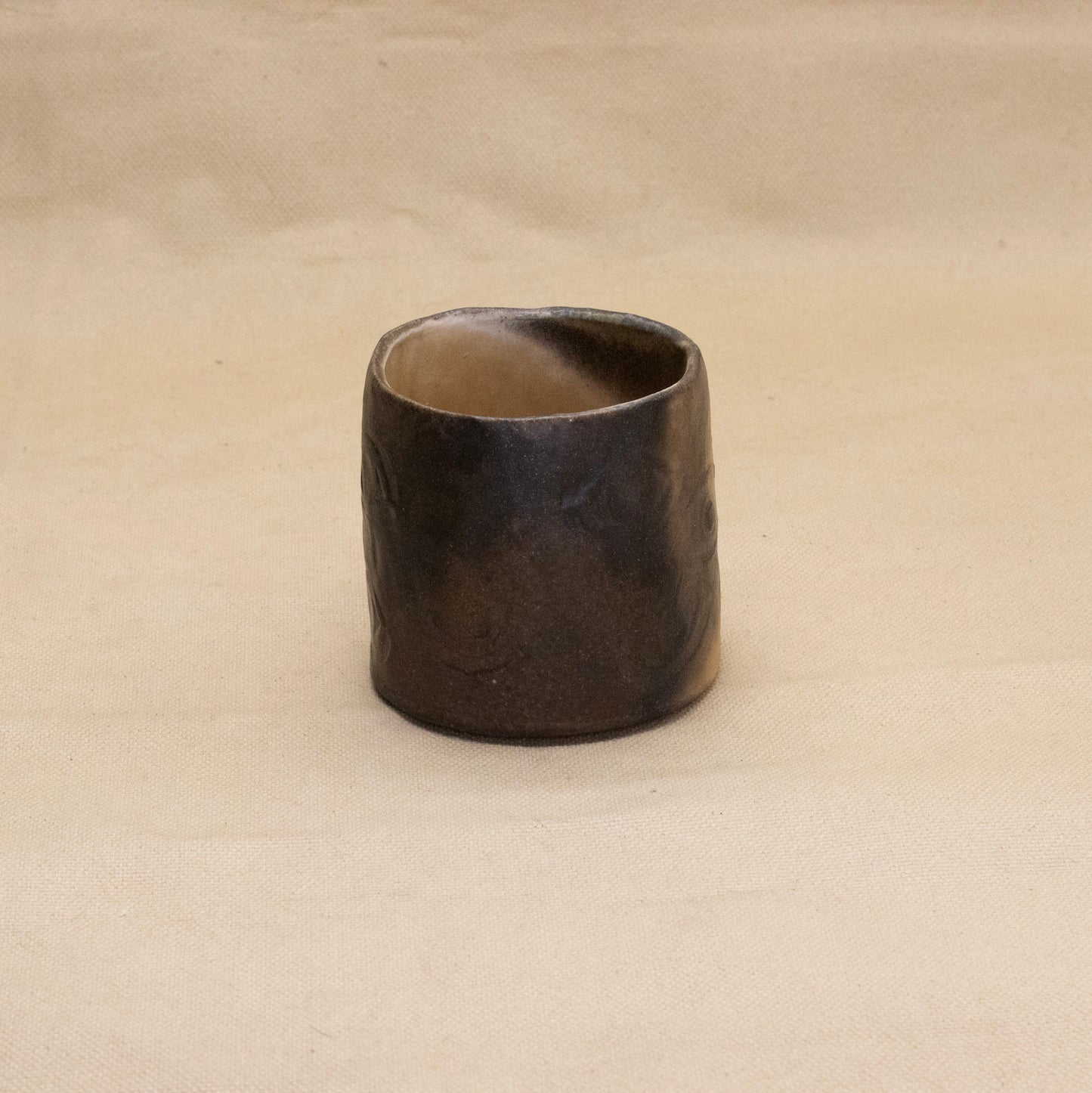 Wood Fired Mug #1 by Laura Skiles Bundy