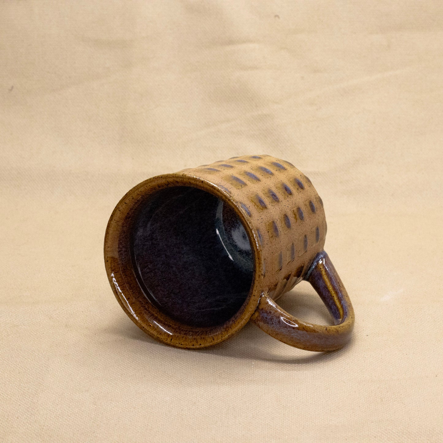 Amber Smoke Lattice Flared Mug by Wrecky Designs
