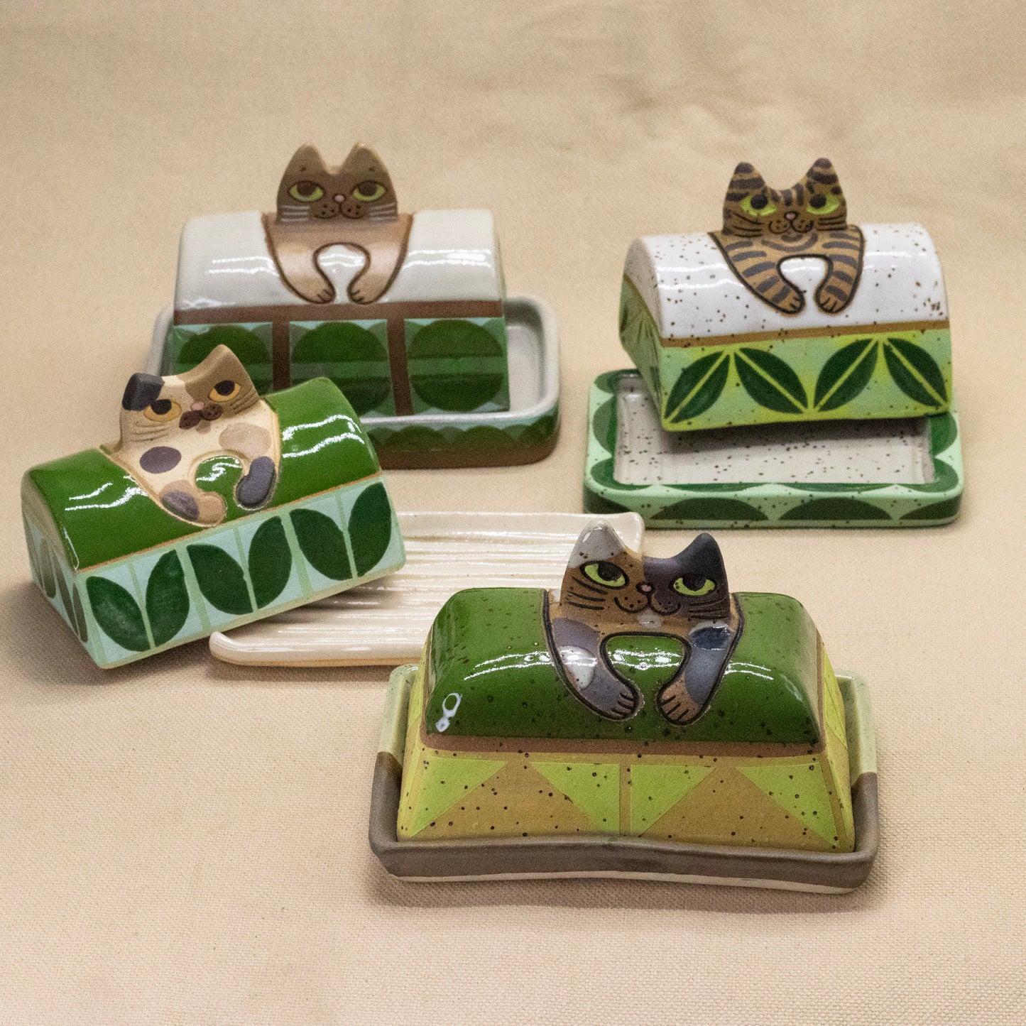 Butter Dishes by Yuka Nakano