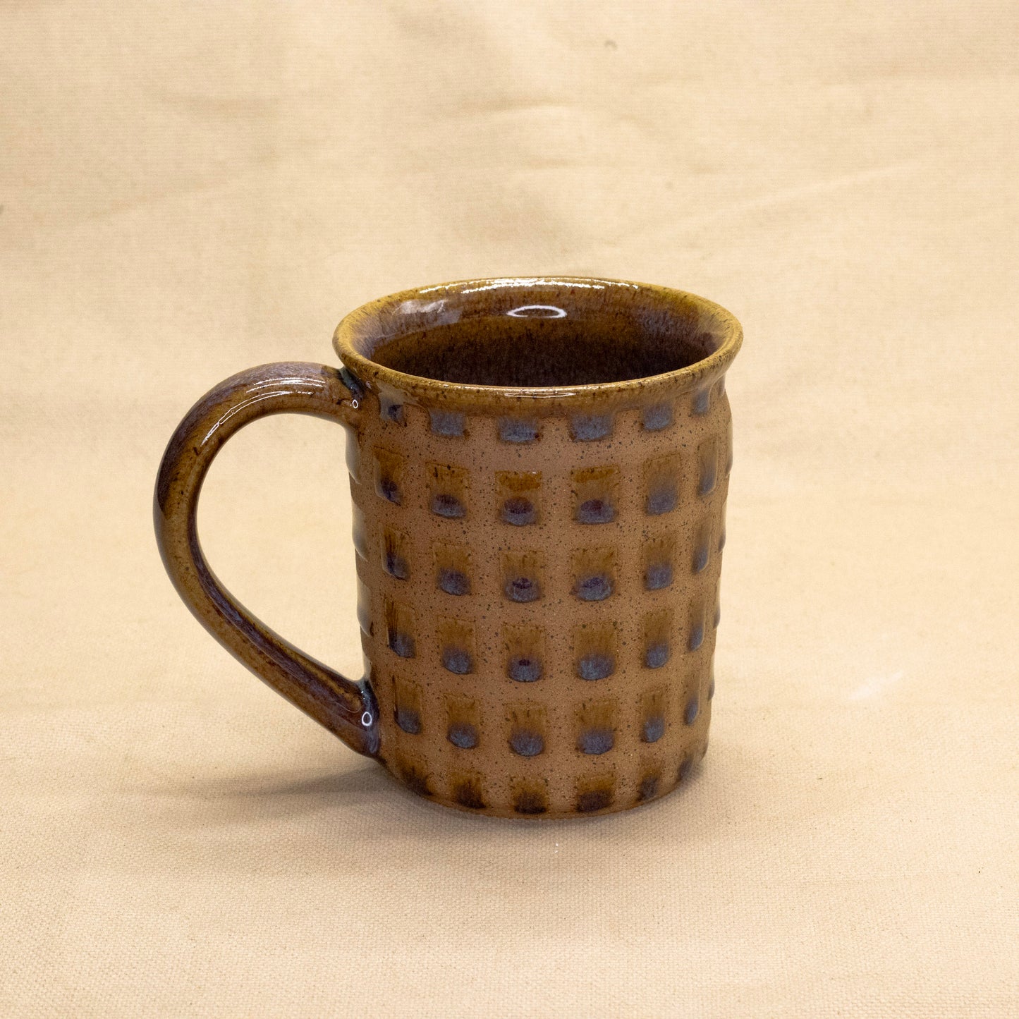 Amber Smoke Lattice Flared Mug by Wrecky Designs