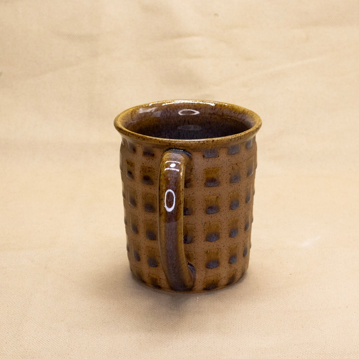 Amber Smoke Lattice Flared Mug by Wrecky Designs