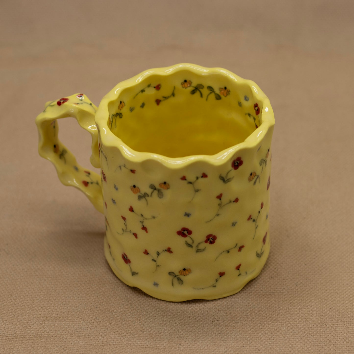 Sunshine Secret Garden Mug (6-10 oz) by Krista Cortese