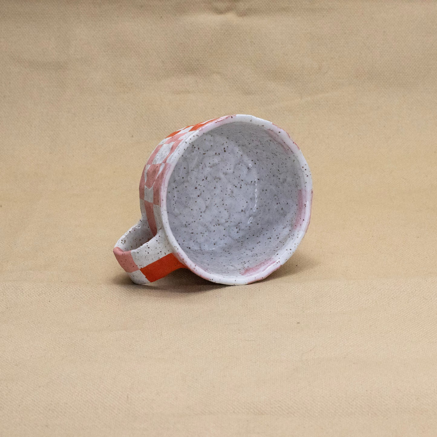 Mirrored Semi-Circle Mug by Kero Ceramics