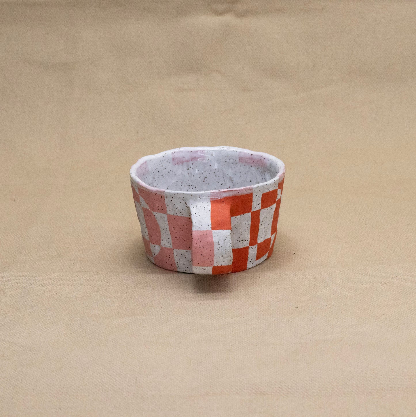 Mirrored Semi-Circle Mug by Kero Ceramics