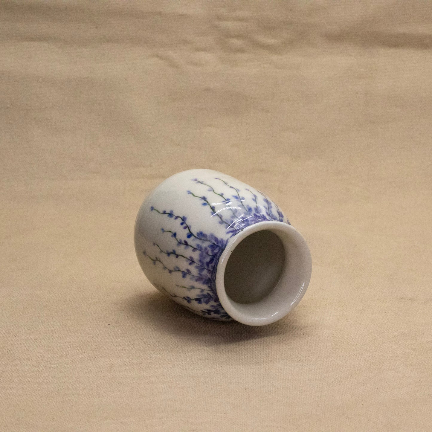 Purple Flower Vase by Lance Bushore