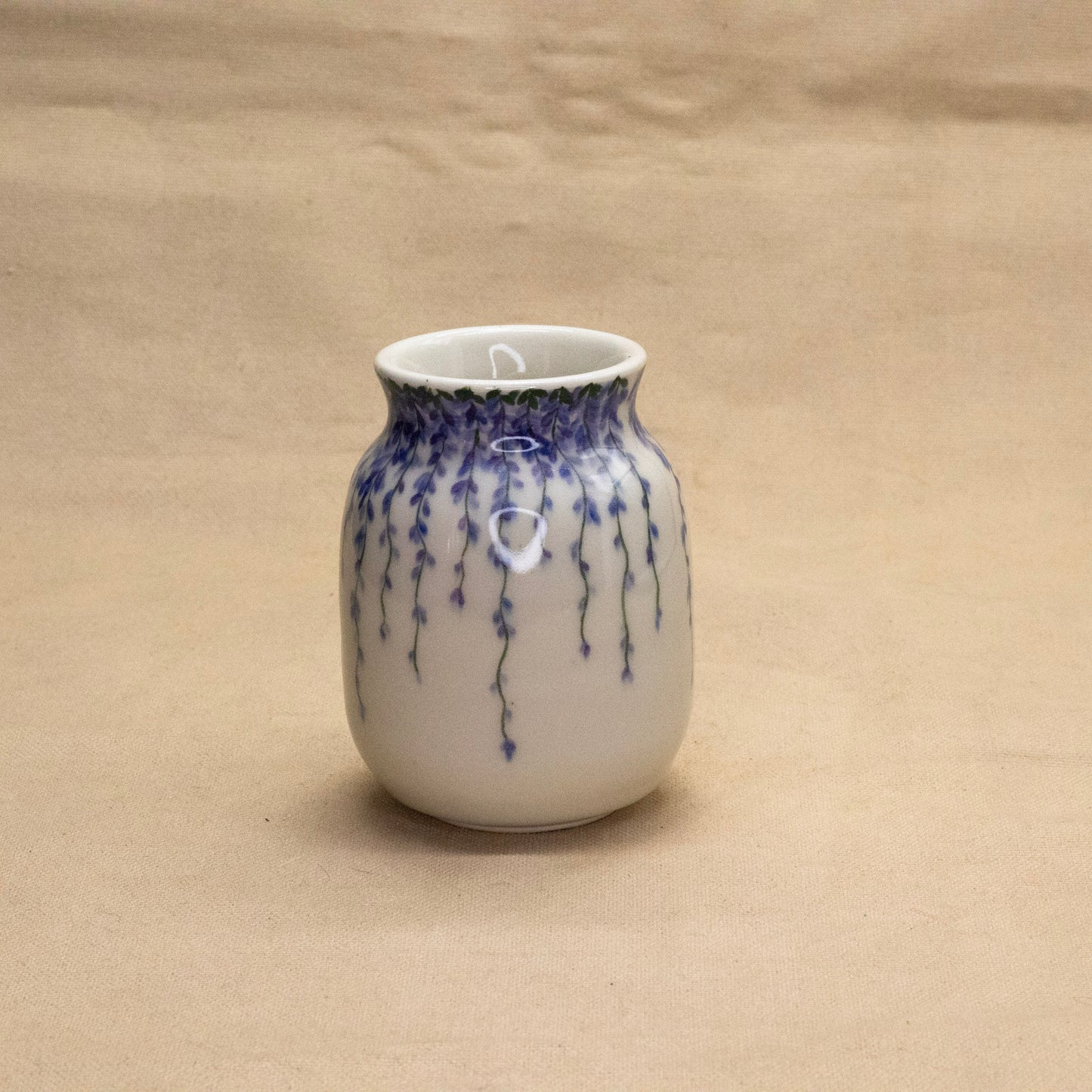 Purple Flower Vase by Lance Bushore