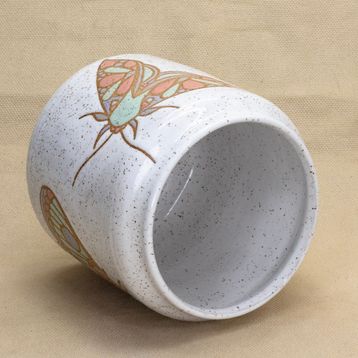 Moth Vase 1 by Jess Wiseheart