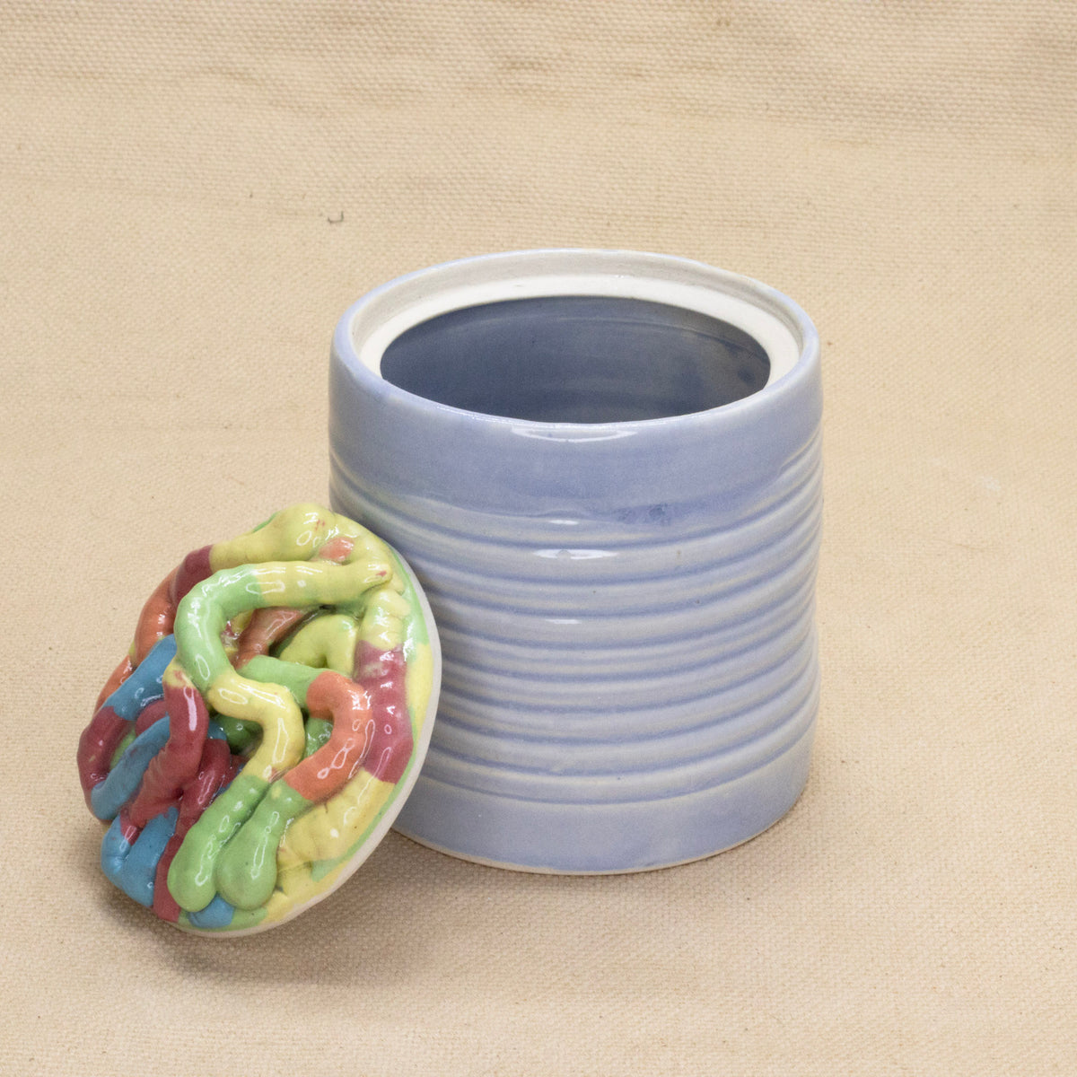 Can of Worms Jar #2 by Amber Frances