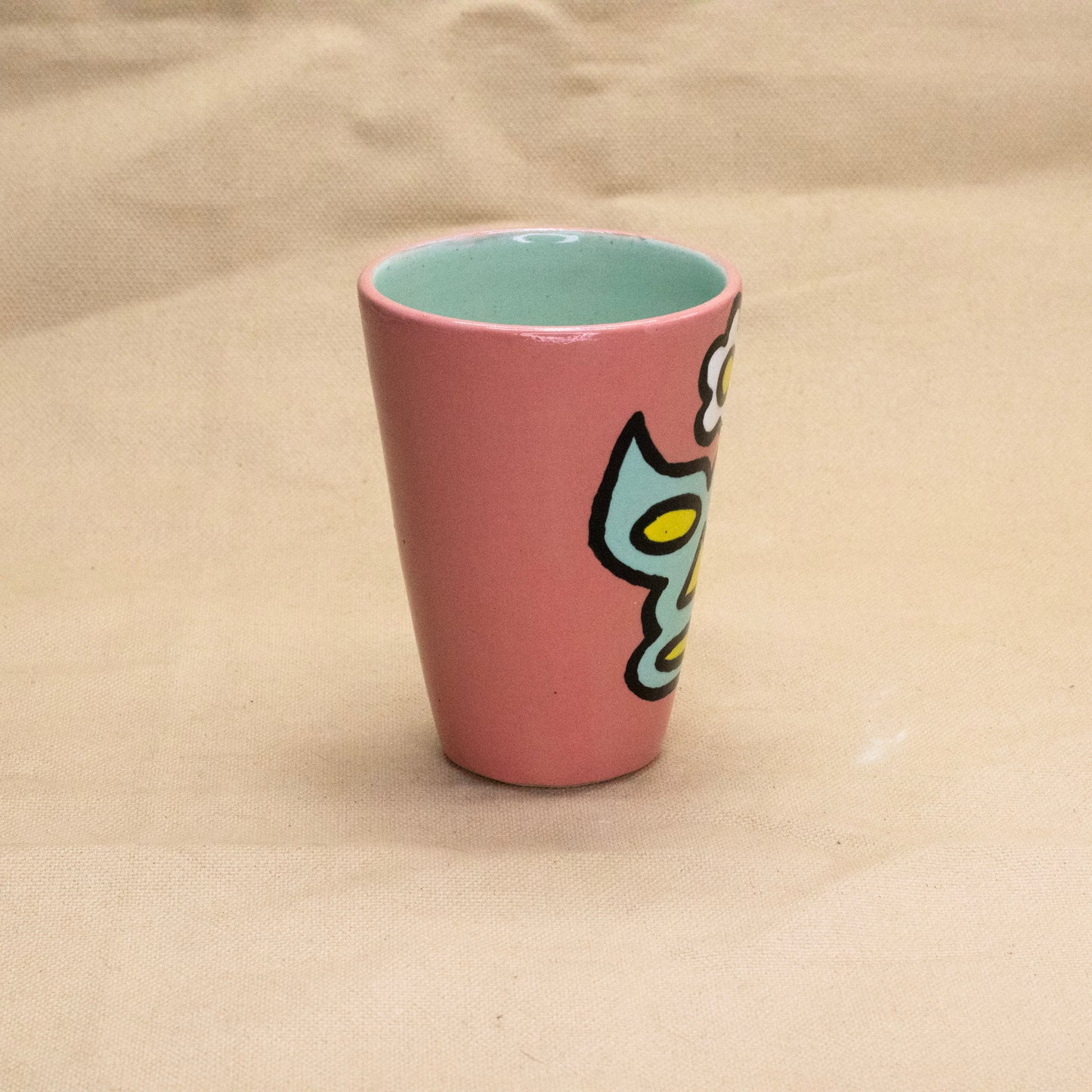 Luchadora Cup (Light Pink) by The Introverted Potter