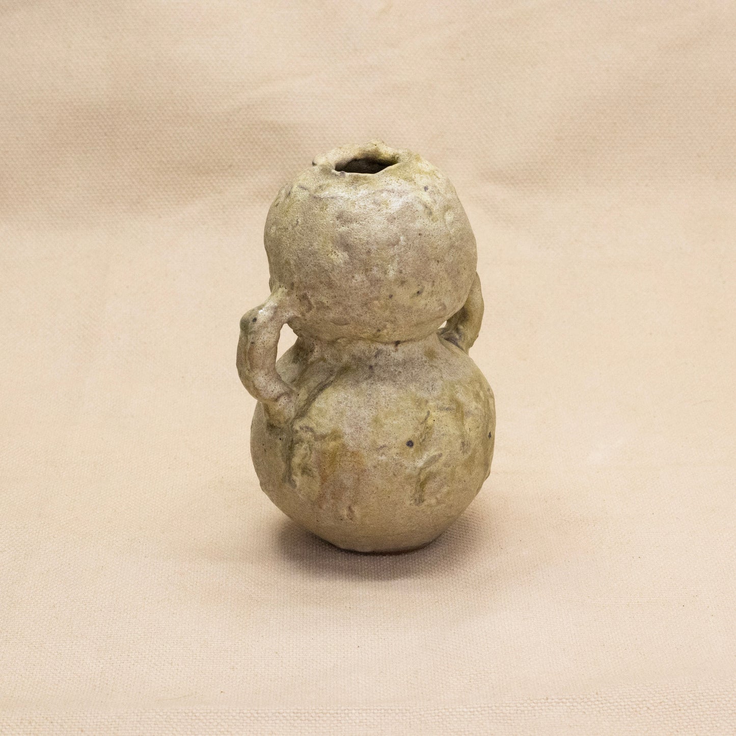 Handbuilt Vase with Handles by Cade Hollomon