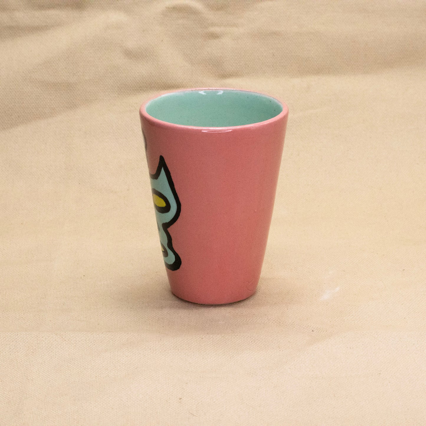 Luchadora Cup (Light Pink) by The Introverted Potter