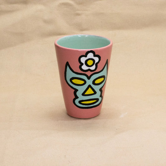 Luchadora Cup (Light Pink) by The Introverted Potter